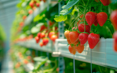 Fertilizer in new strawberry cultivation systems