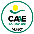 Logo CAAE | Insumos UNE 142500