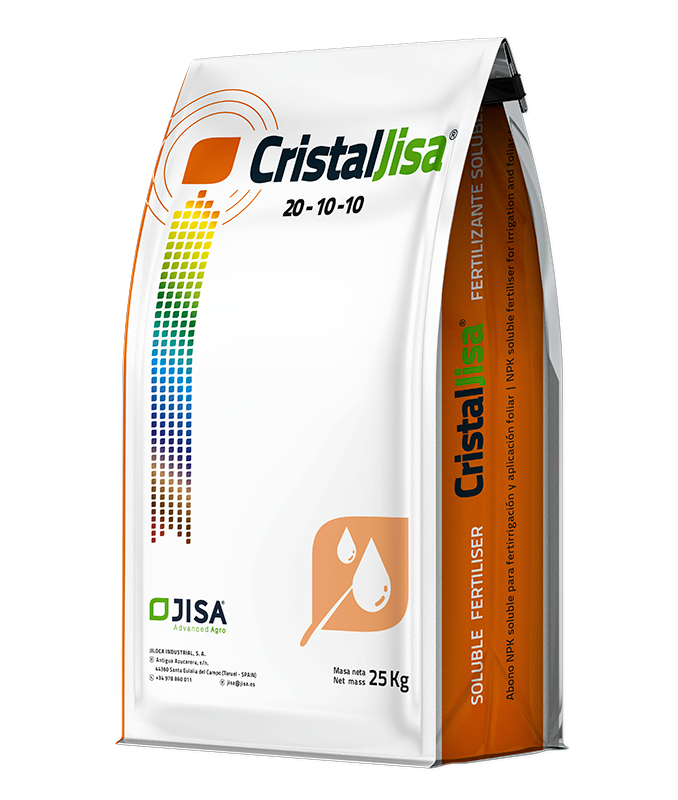 CristalJisa 20-10-10 | Nutrición Vegetal - Fertilización Mineral | JISA